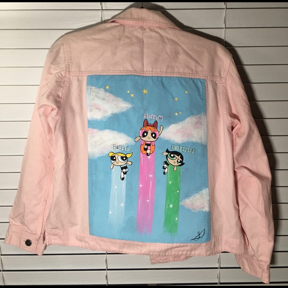 Custom jean jacket